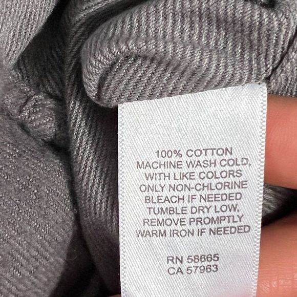 NWT BP Grey Flannel Button Down Shirt (XL) - Picture 7 of 8